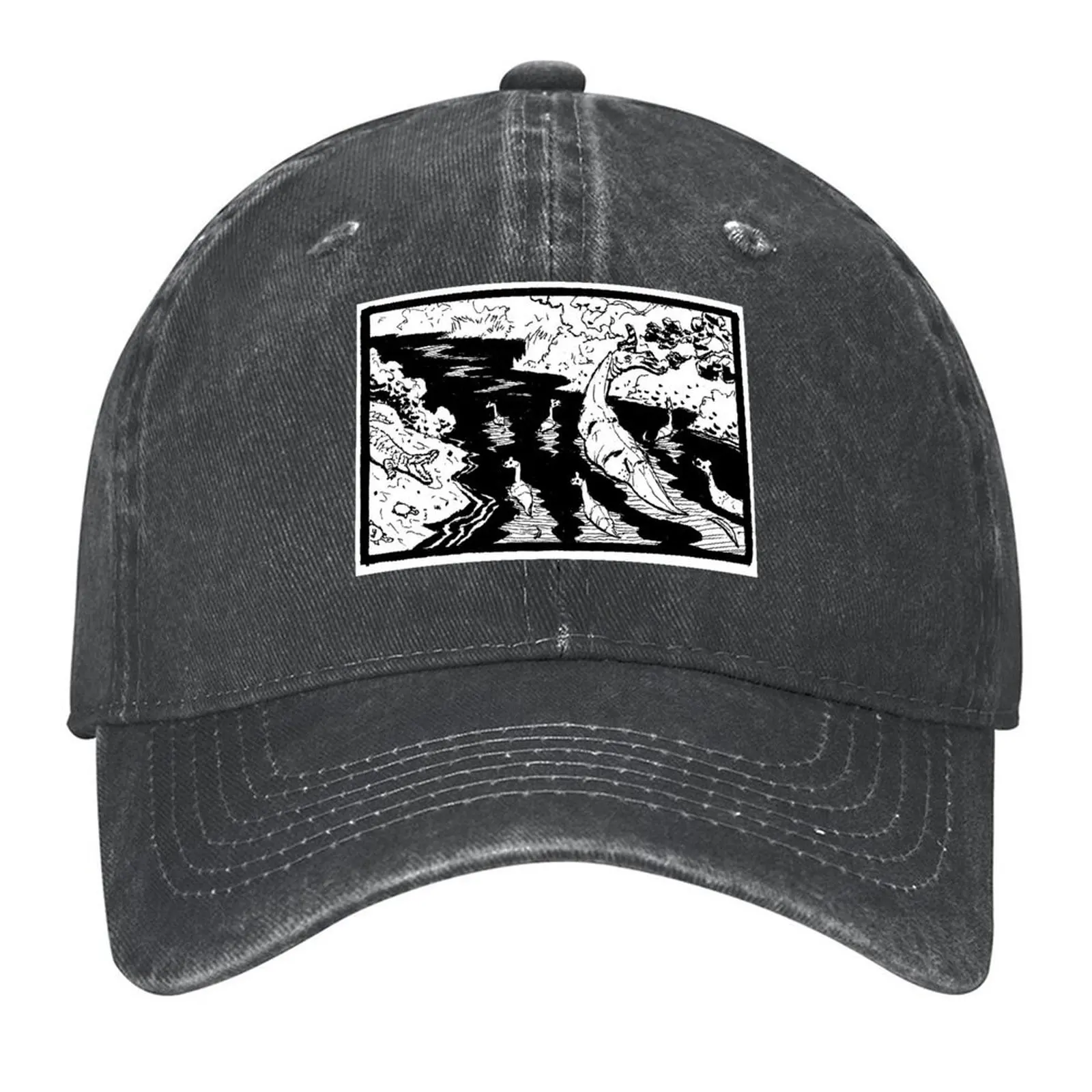 

Inktober day 1 - Crystal Baseball Cap summer hat Sports Cap Wild Ball Hat Hat men Ladies Men's