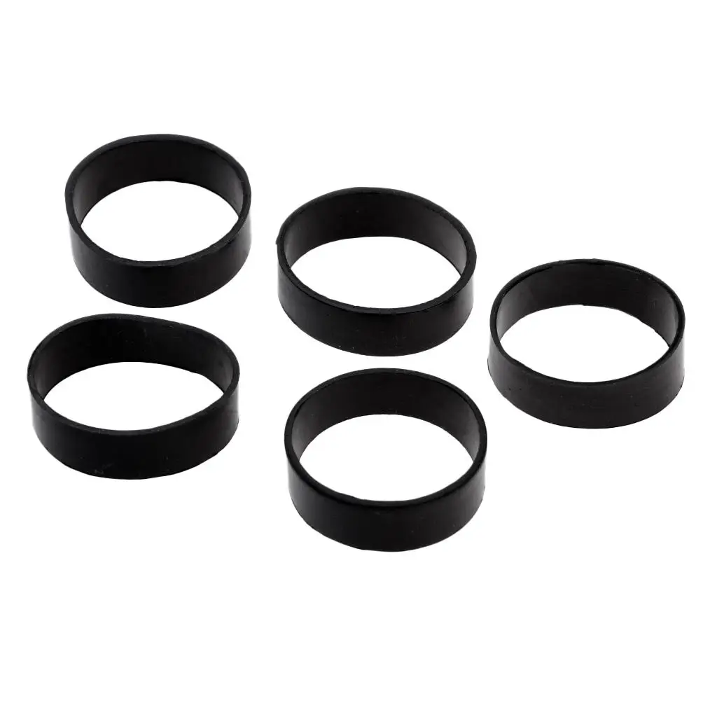 5Pcs Rubber Webbing Fixed Rings for 5cm Scuba Diving Weight Belt Tank Air Cylinder Bottle Carrier Strap Outdoor Sports Harness