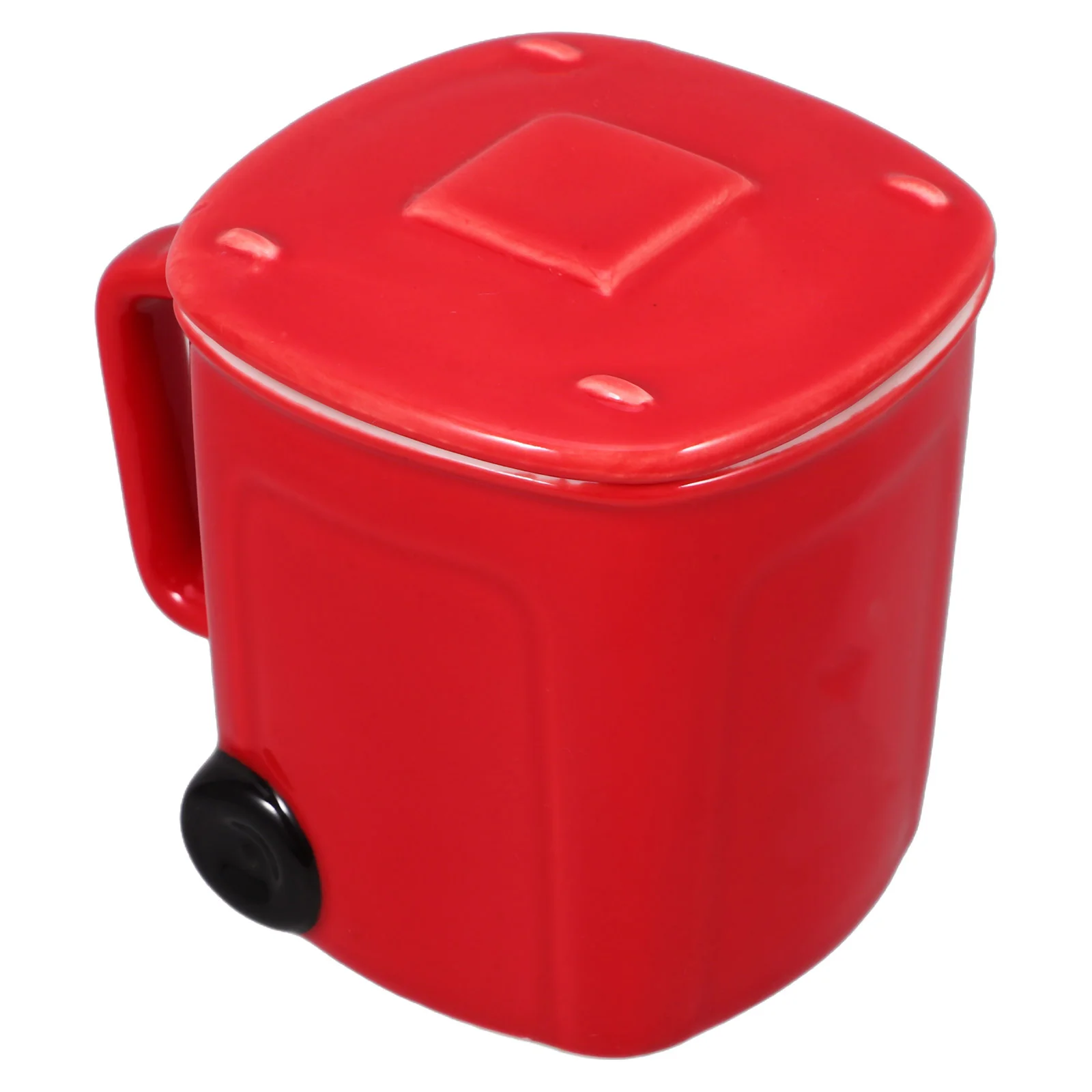 

Creative Ceramic Trash Can Mug Unique Coffee Tea Cup for Home Water Cup Novelty Gift Idea Unusual Coffee Mugs