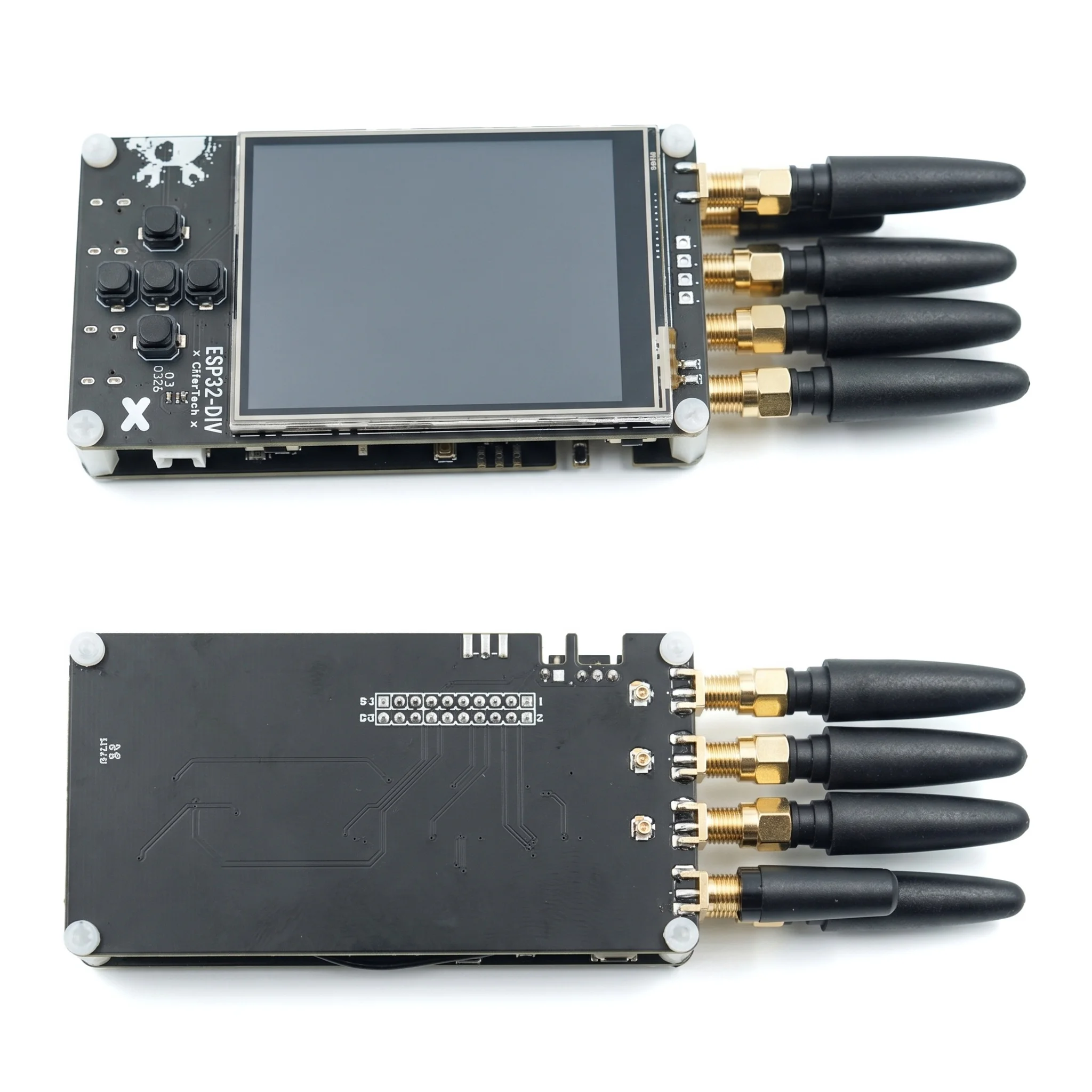 Nieuwe ESP32-DIV Draadloze WiFi Bluetooth Debug Tool NRF24 CC1101 ESP32 2.8 inch Touchscreen