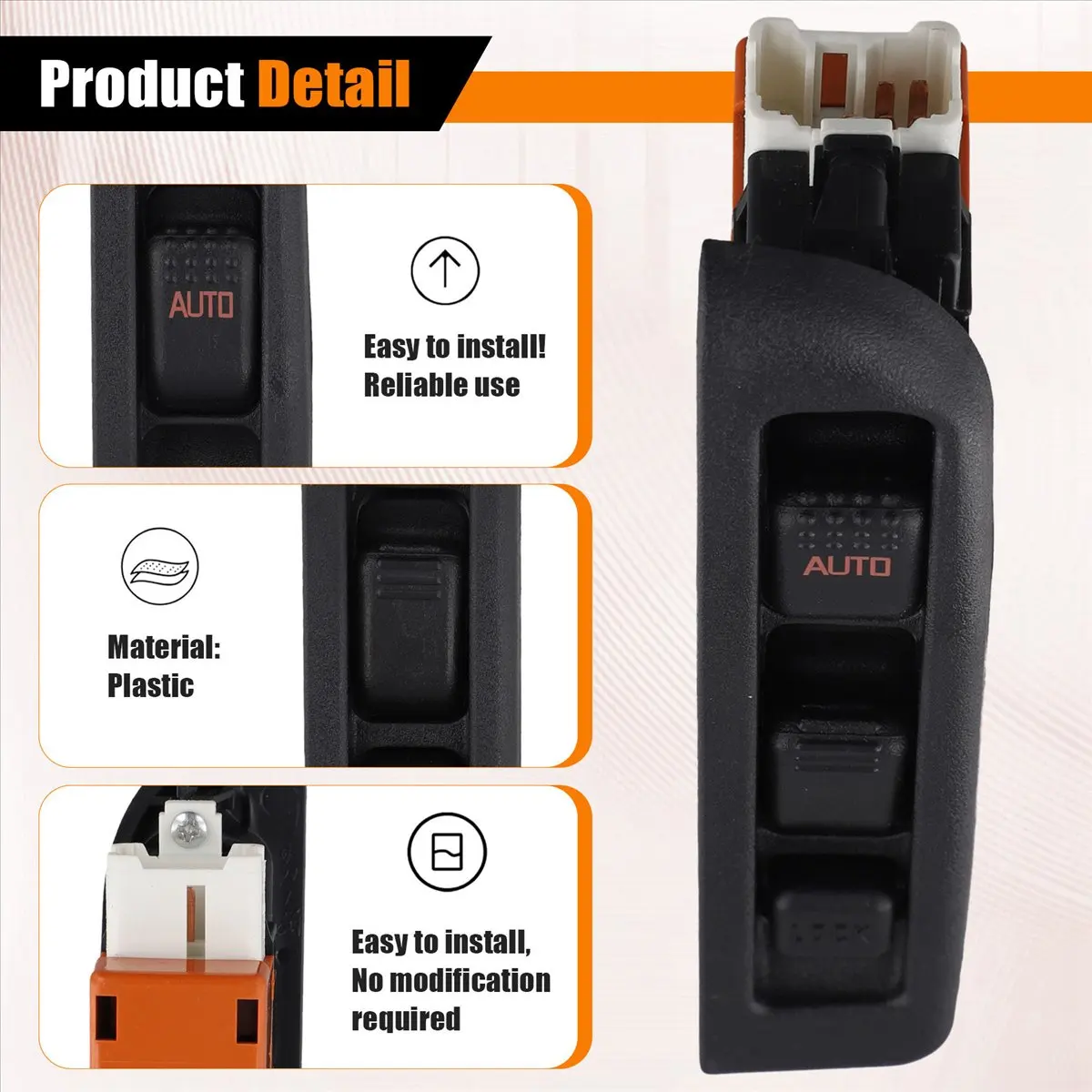 Super Sale Front Left Electric Power Window Master Control Switch 8973151760 897315178 for Isuzu 24V Car Acessories