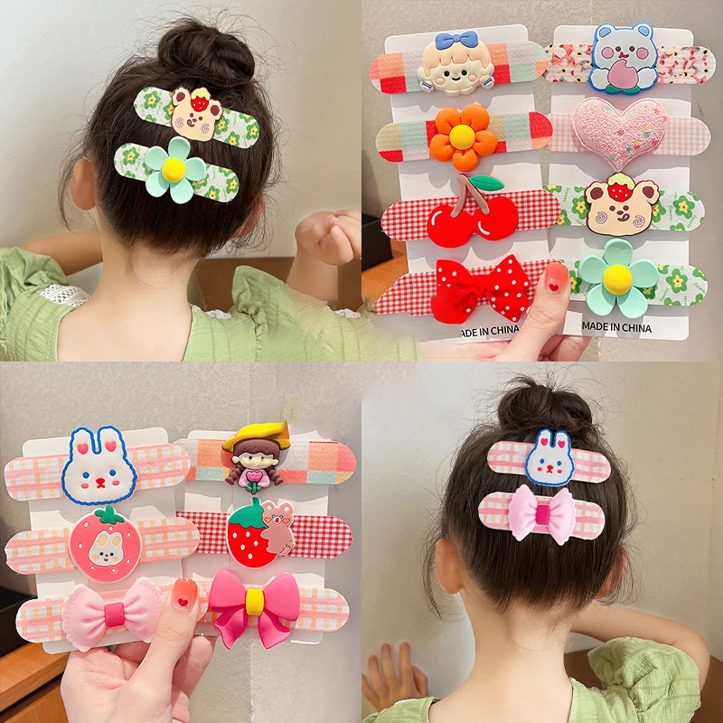 Children's Hair Cute  Hairpin Baby Hair Band Girls' Cartoon Hair Band Fragmentation Sorting Tool Liu Haitie Hair Clip Headwear