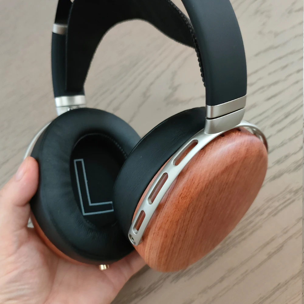 DIY Walnut Headphone Shell Kit for Headphones. Accessories for Over-Ear Headphones
