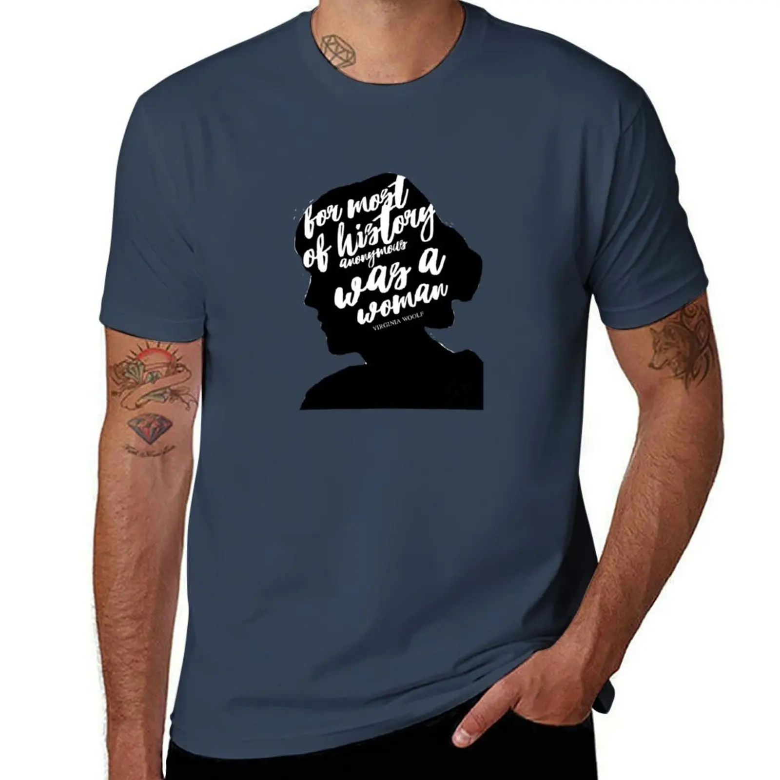 

Virginia Woolf Camiseta silueta - T-Shirt Outdoor Sports Lightweight Tee