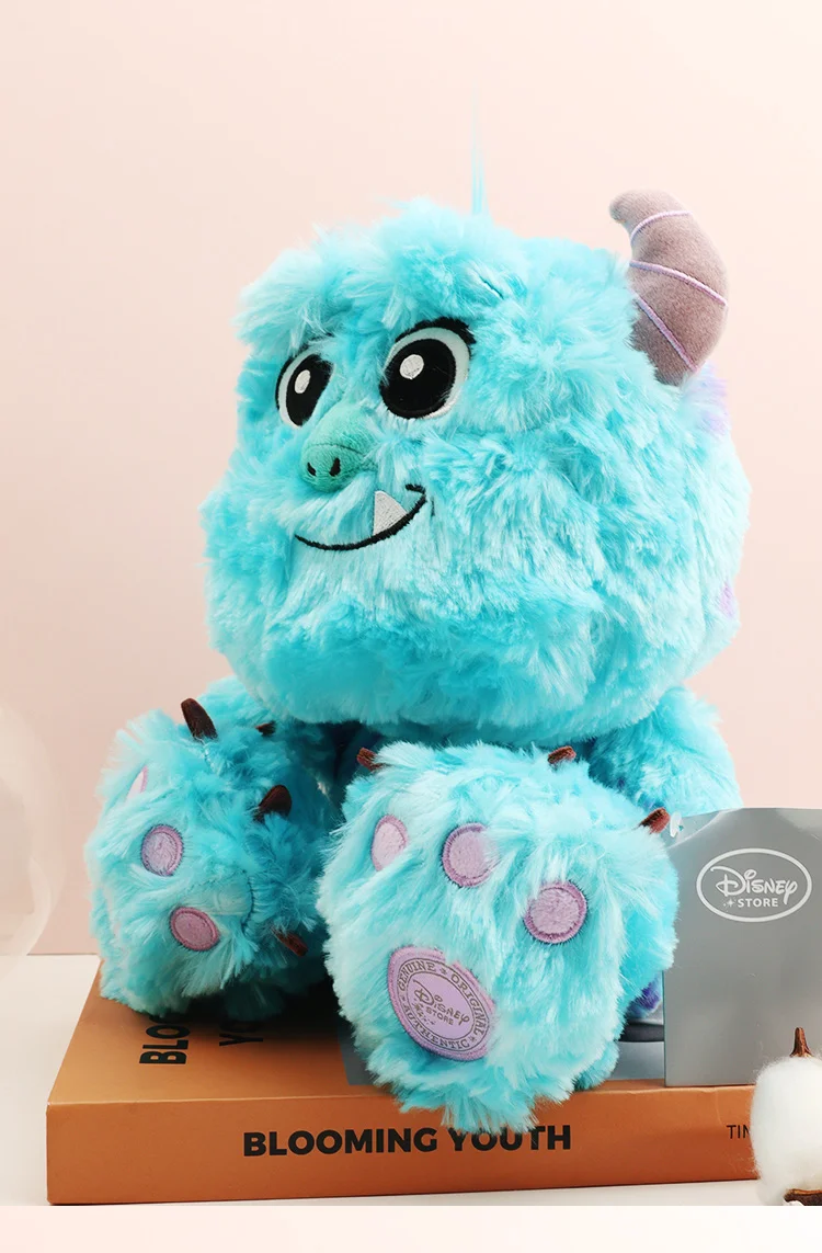 Cartoon Pixar Kawaii Plüschtiere Monsters Inc. Sullivan Familie Mike Wazowski Spielzeugset für Jungen Mädchen Niedliche Film-Stofftiere Neu – Detail 4