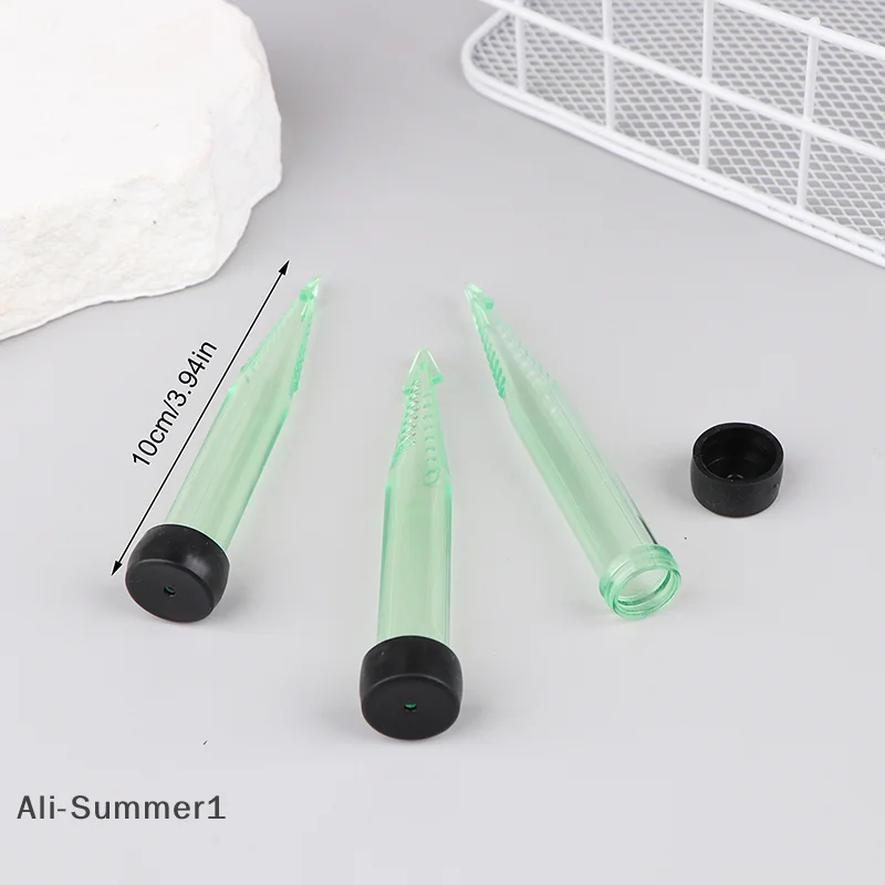 【E】10Pcs Floral Water Tubes For Flower Arrangement Single Rose Conical Water Vials Floral Picks Fresh Flowers DIY Water Tube