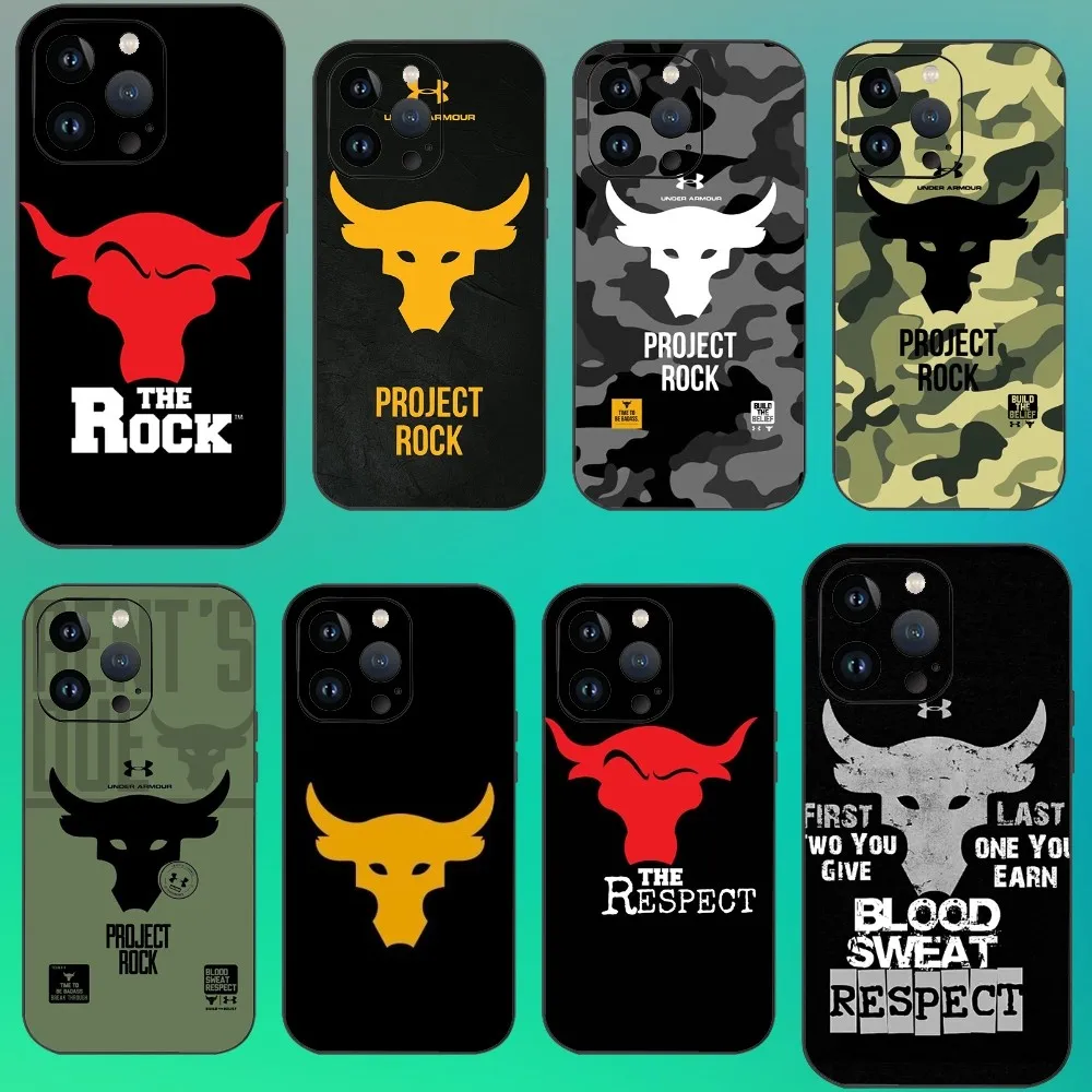 R-Rock D-Dwayne J-Johnson Phone Case For Iphone 16 15 11 13 14 Pro Max 7 8 Plus X Xr Xs Max 12mini Cover Case