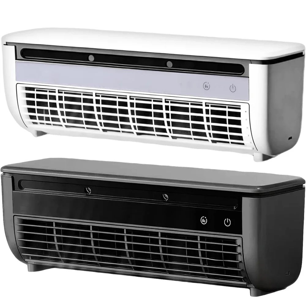 Wall-Mounted Air Cooling Fan 20W Power Quick Cooling Easy To Install Leafless Home Kitchen Air Conditioning Fan