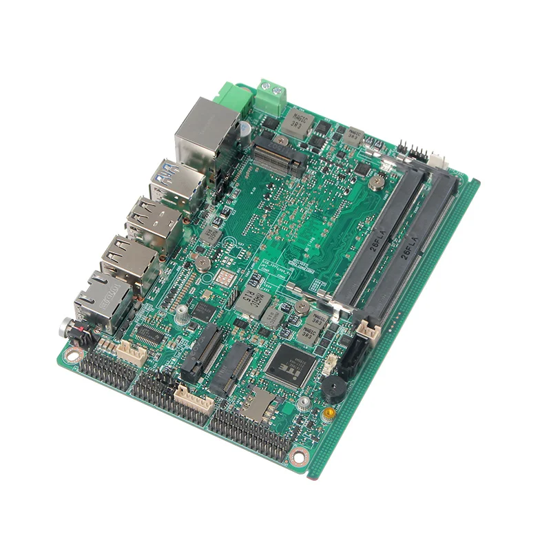 Factory Wholesale X86 3.5inch J6412 DC9-36V 2*i226-V LAN Embedded Motherboard 3*Display Output Industrial PC Motherboard