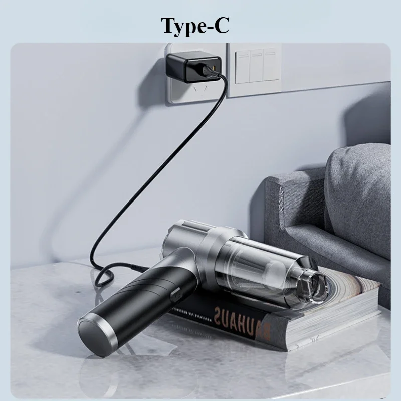 Wireless Car Vacuum Cleaner Household Mini Portable Cordless Vacuum Cleaners Powerful Strong Suction Cleaning Machine For Home