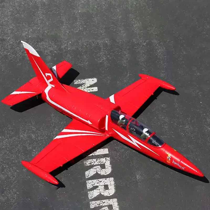 L39 Remote Controlled Jet Fighter Fixed Wing Model Aircraft 2.4g Six Channel Controller 50mm Ducted Fan High Quality Toy