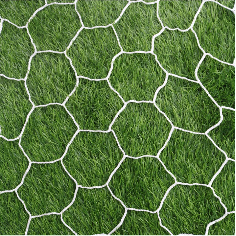 High Quality PE Football Nets Soccer goal for 5/7/ 11 Players