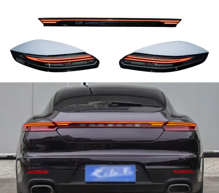 

Upgrade for Porsche Panamera 970 Rear Tail Lights to LED Clear Lens New Condition-Fitting for 2013 2014 2016 2010 Models