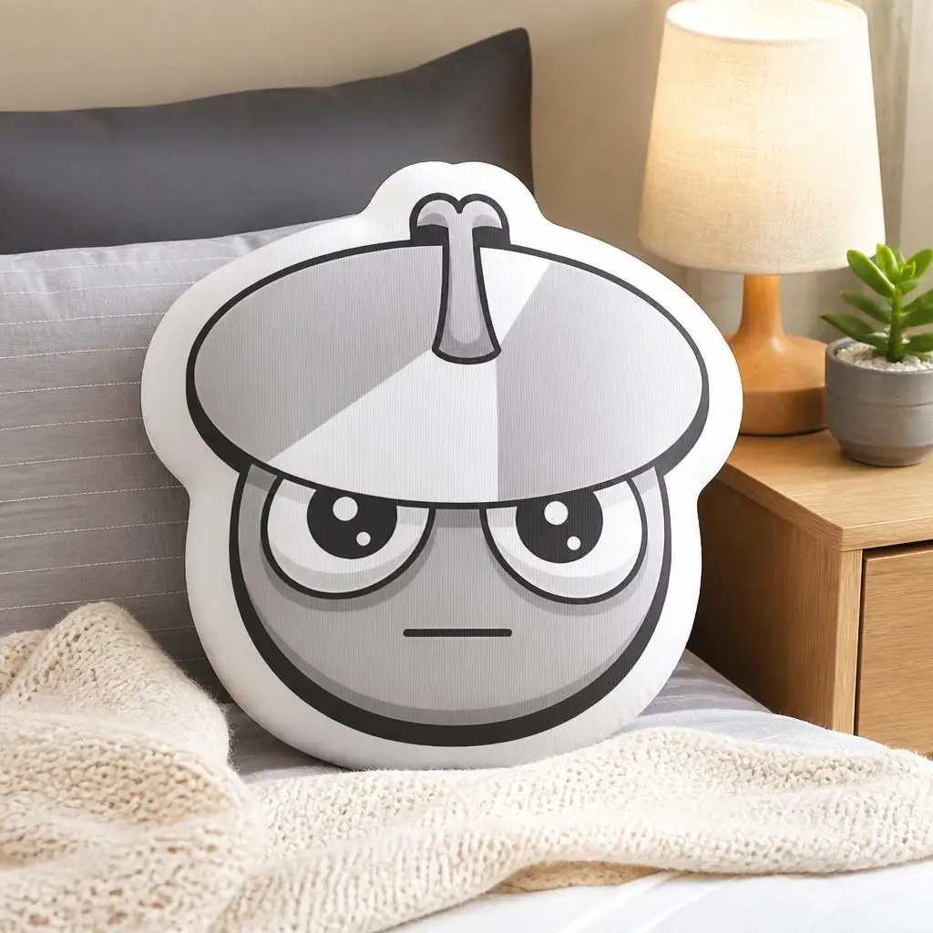 Sprunkies Character Shaped Throw Pillow Stuffed Decorative Cushion Cute Cartoon Accent for Bedroom Sofa Home Decor Gift