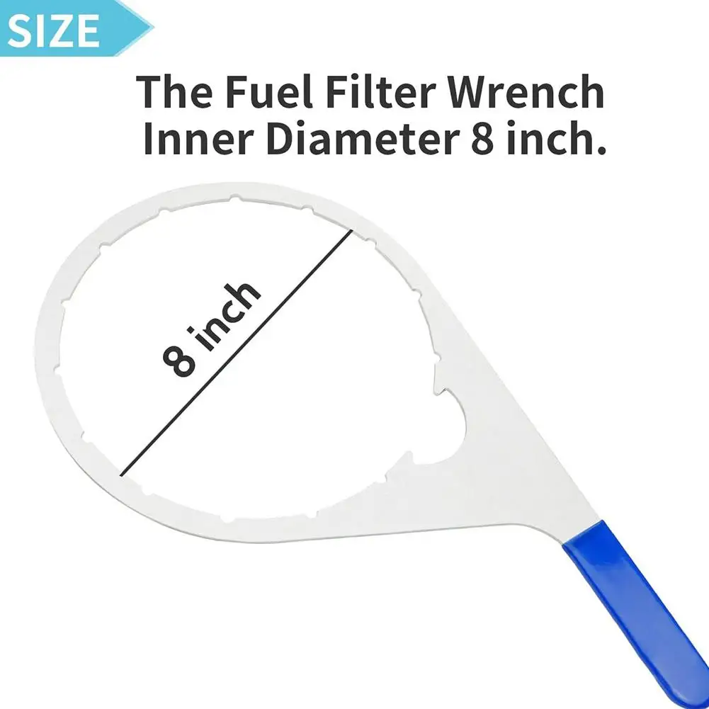 燃料フィルター,8インチ,直径8インチ,482 pro fxpinnerと互換性のあるキャップレンチ