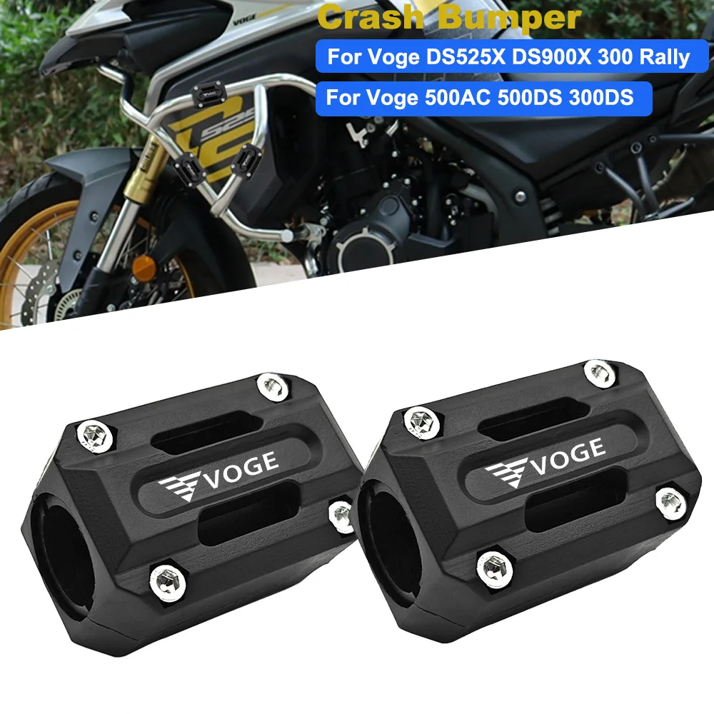 For Loncin Voge DS525X DS900X DSX 525 DSX 900 300 Rally Voge 500AC 500DS 300DS Motorcycle Engine Guard Bumper protector Blocks