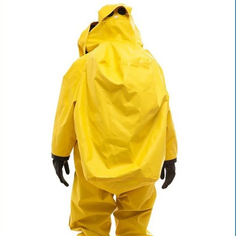 First-class chemical protective clothing, high-performance safety one-piece light airtight fire chemical protective clothing