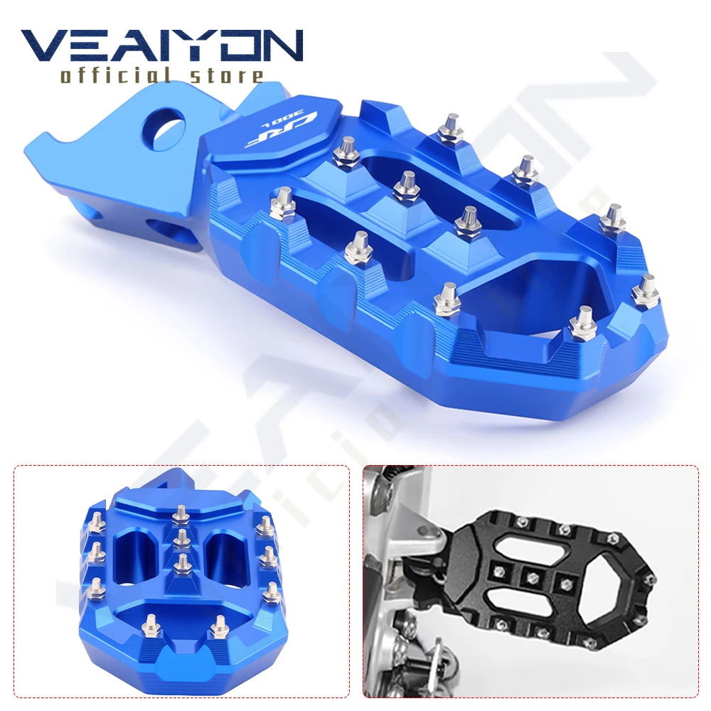 

For CRF300 L CRF 300L CRF300L Adventure 2021-2023 2024 Motorcycle accessories CNC Aluminum Foot Pegs Pedals FootRest Footpegs