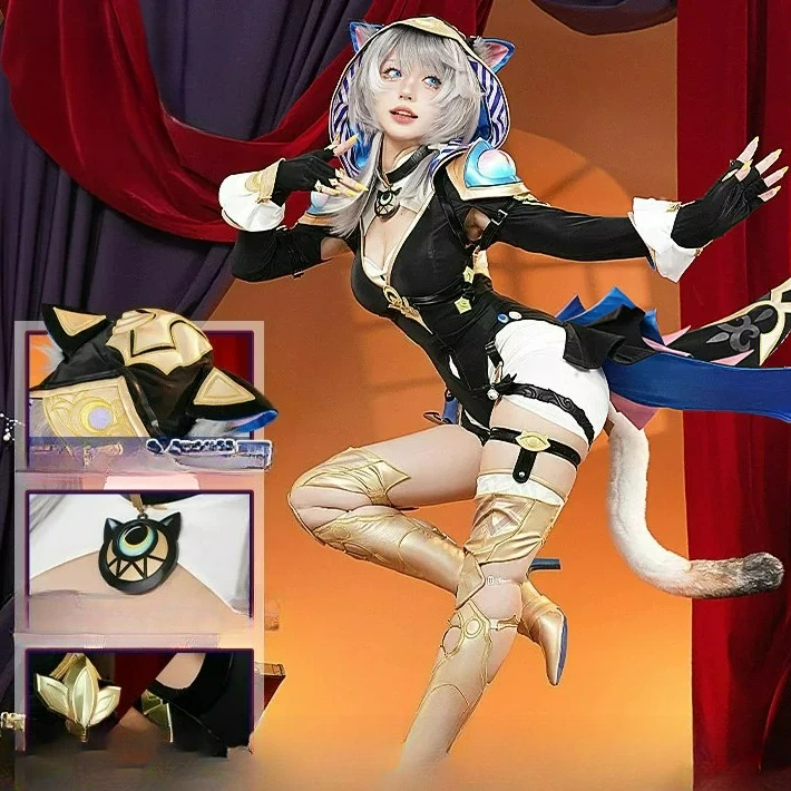 

Honkai: Star Rail Saifei Er cosplay, Weng Faros, Twelve Titans Halloween Uniform Carnival Party Play Role Clothes