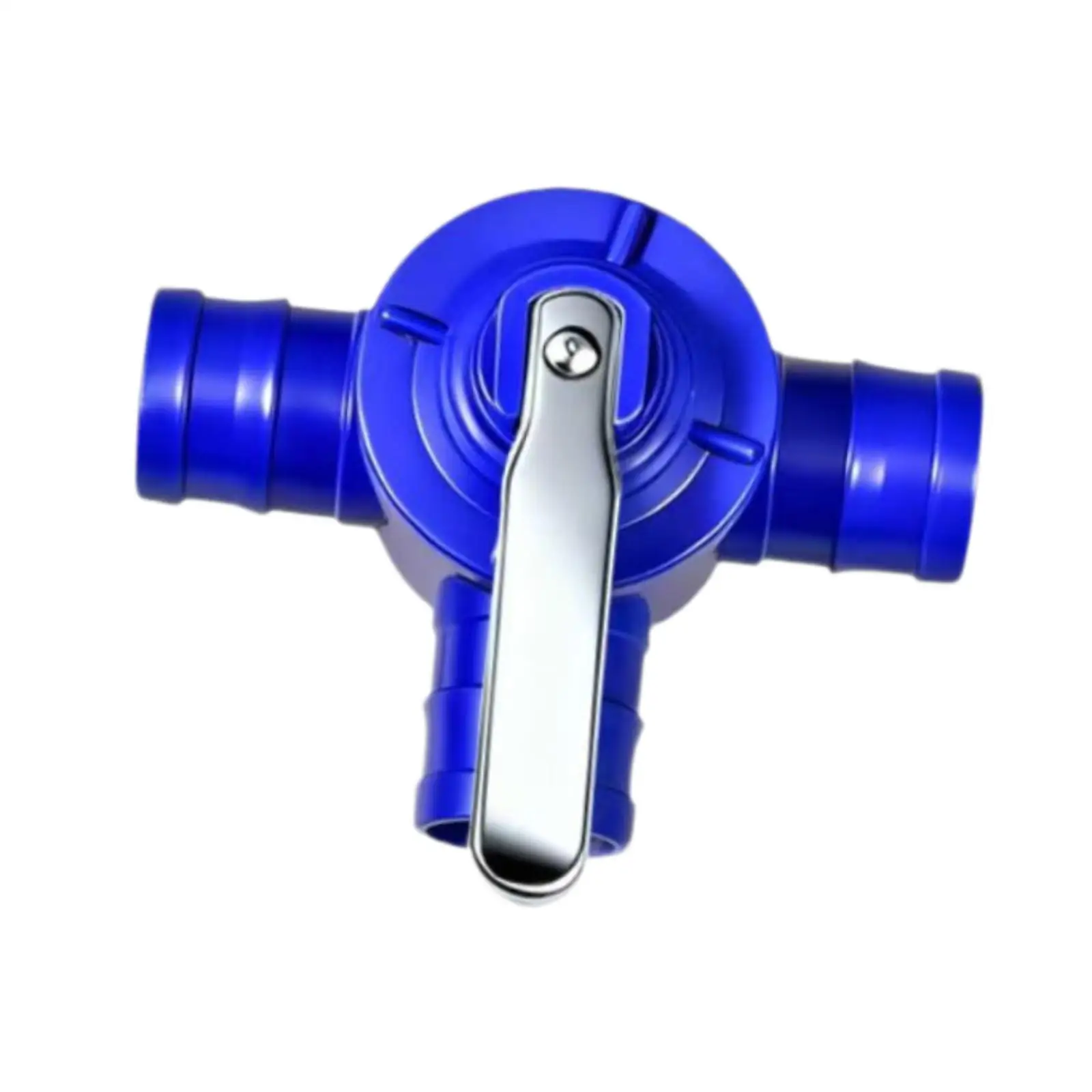 3 Way Hose Splitter Heavy Duty High Flows Spare Part Multifunctional High Performance Easy Installation Blue for Greenhouses