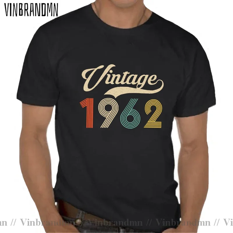 Camisa Vintage 1962 T shirts Retro 59th Birthday Father's day gift Idea Tee made in 1962 Classic 59 Years Old Born 1962 T-shirts