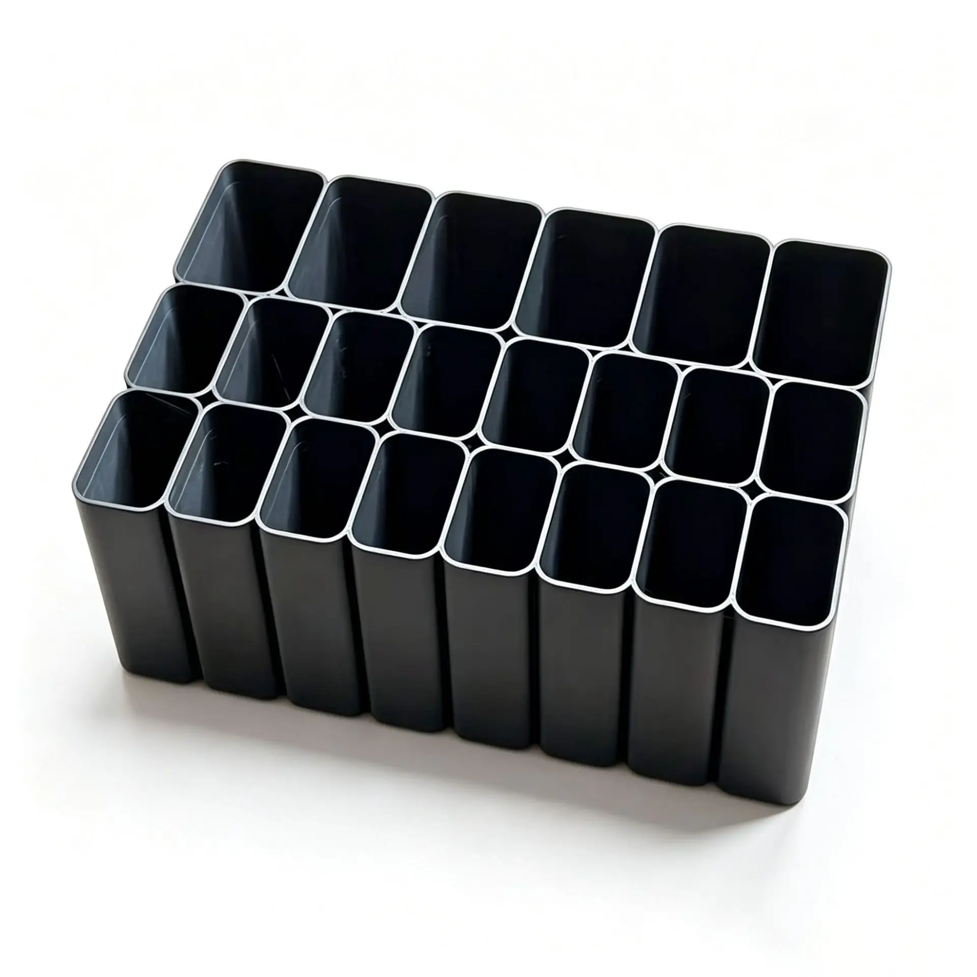 11/22 Grids USB Cable Storage Tray Wire Management Box Desktop Electronic Accessory Organizer for Home Office Holiday Present image 4