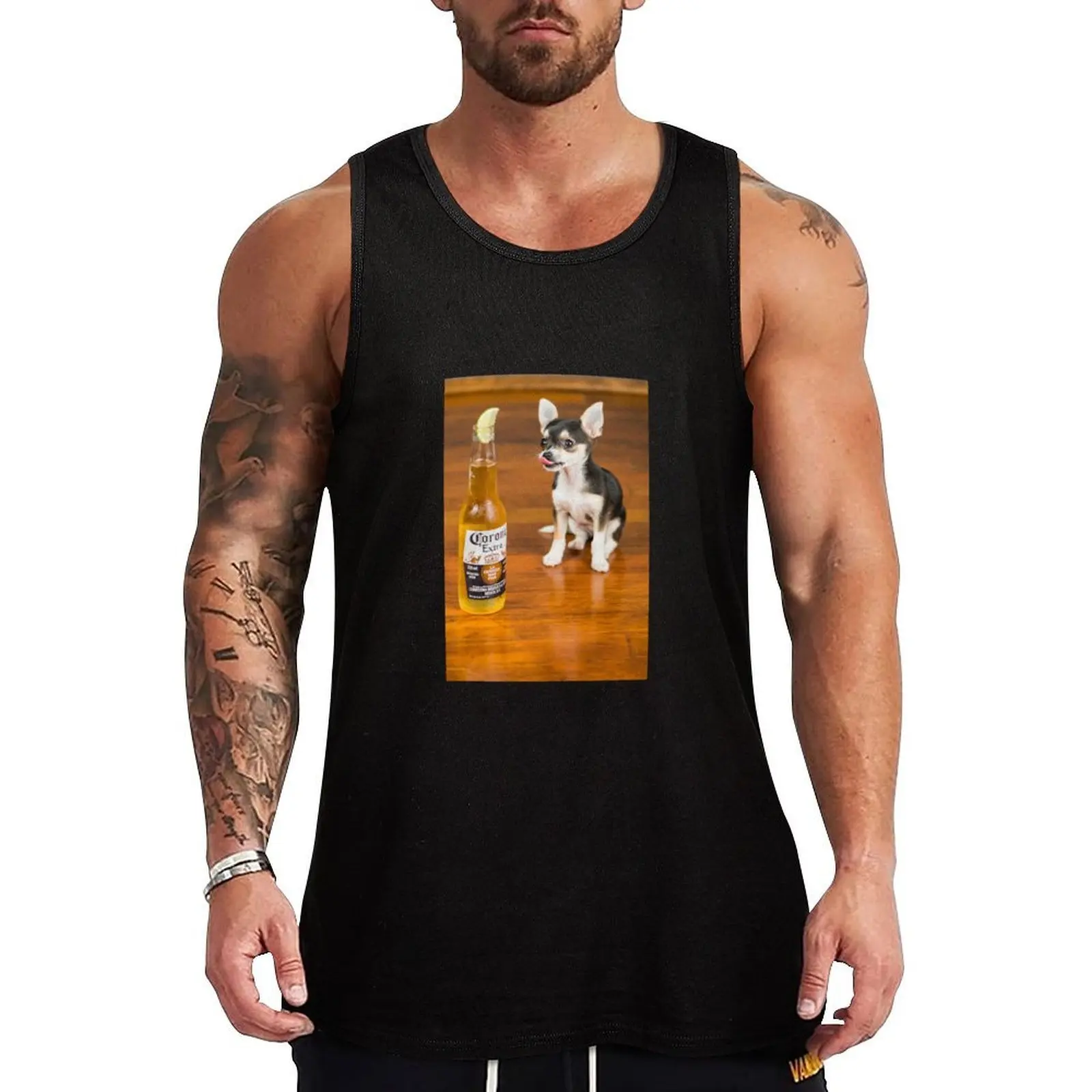 

Happy Hour Tank Top t-shirts man male top Male clothes