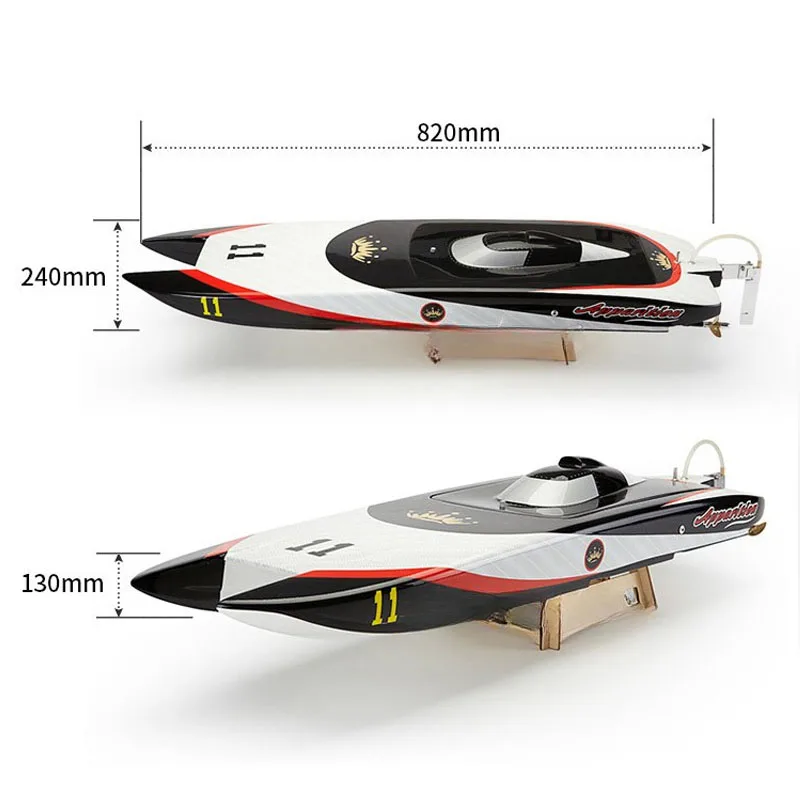 RC Catamaran Electric Remote Control Racing Speedboat Model Toy Gift Dual Motor Cat Boat Model Brushless Electric Boat Model