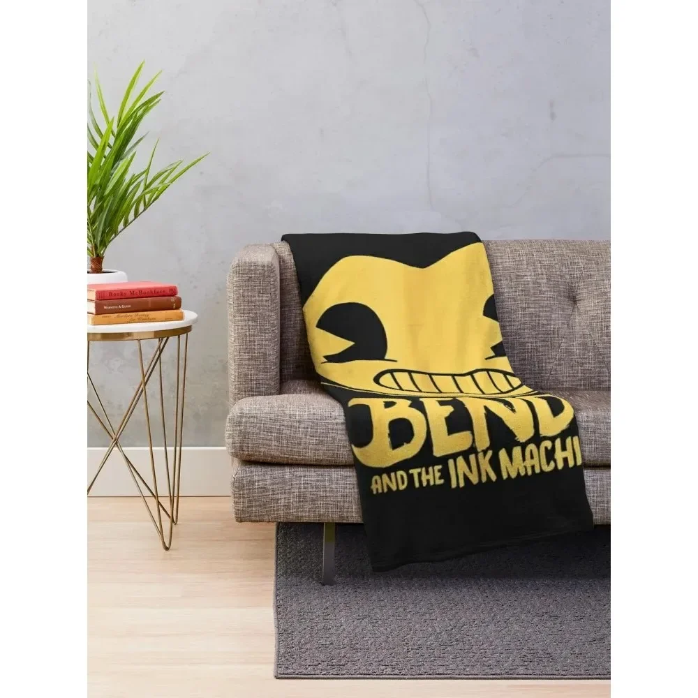 Bendy-Ink-Machine Throw Blanket Fluffy Soft Blankets Picnic Blanket