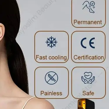 Professional Hair Removal Machine Alexandrit Diode Triple Wave 808nm 755nm 1064nm White Ice Titanium  Epilator