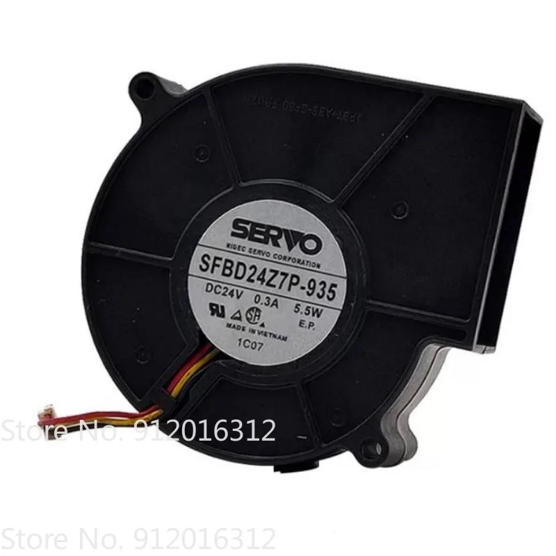 New Cooler Fan for SERVO 24V 0.3A 5.5W SFBD24Z7P-935 9730 9cm blower fan 97 * 97 * 30MM