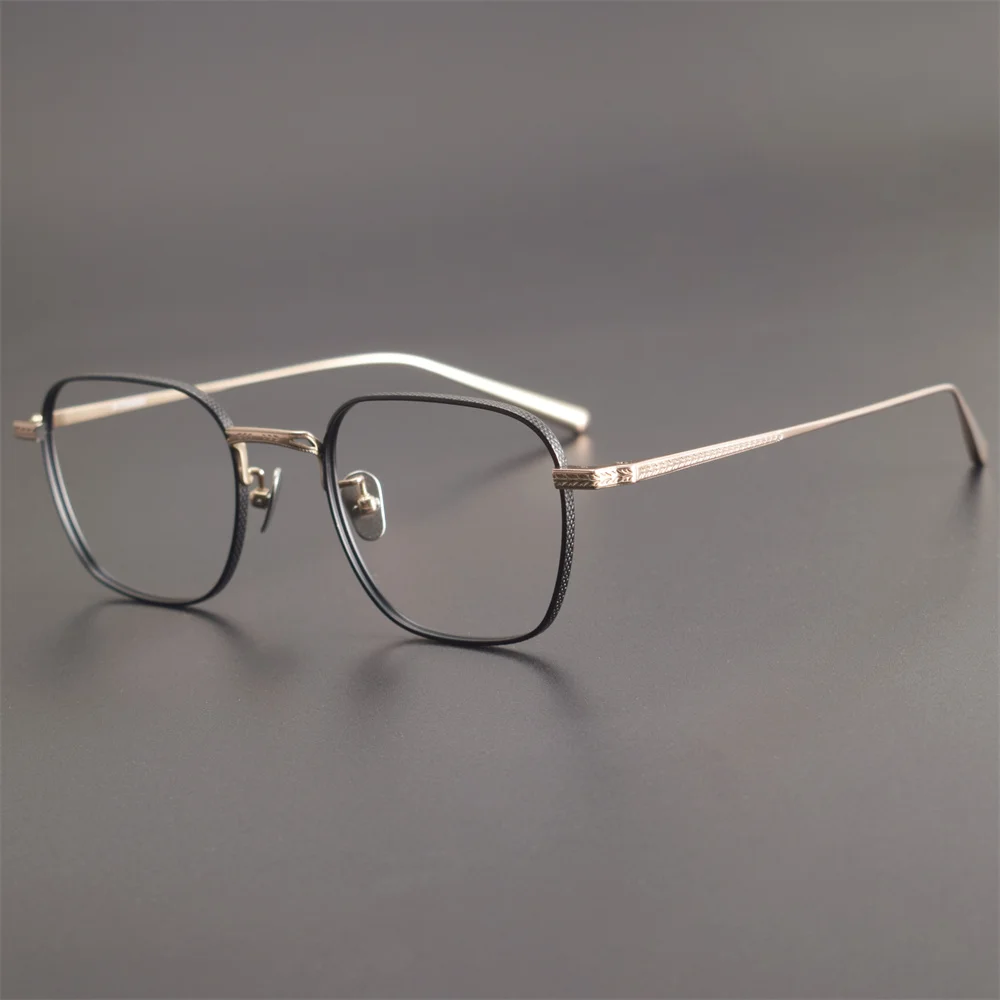 

Men's Myopia Glasses, Anti Fog and Anti Blue Light Glasses, Women's Computer Anti Radiation Black Frame Glasses