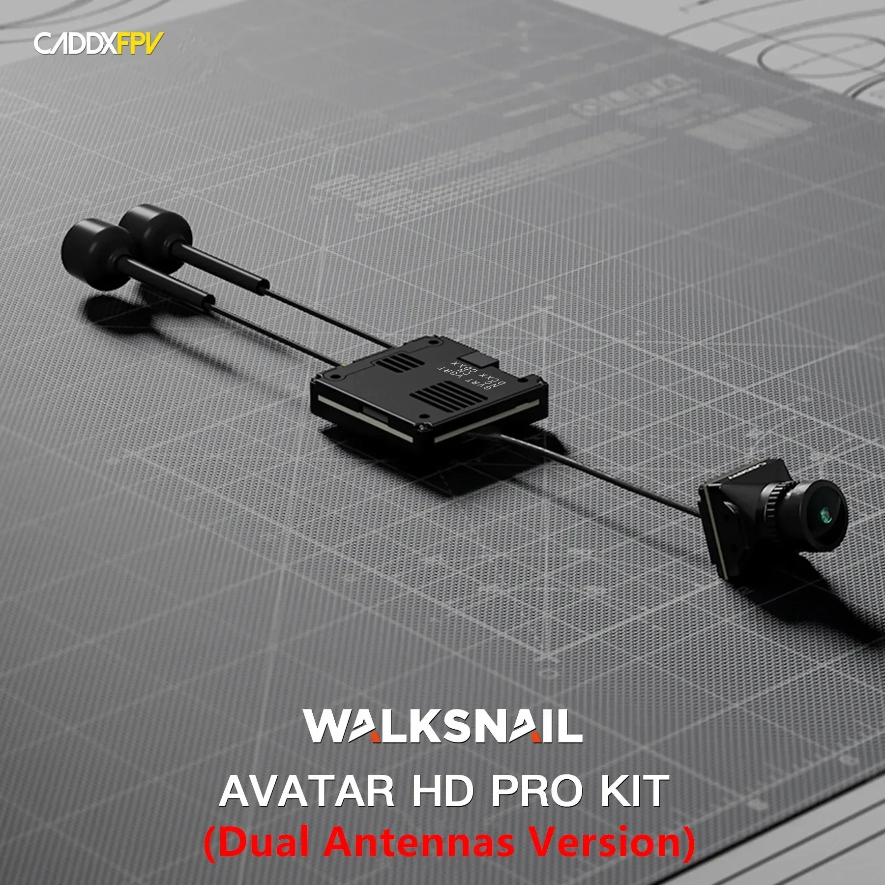 

Walksnail Avatar HD Kit V2 / Avatar HD Pro Kit (Dual Antennas Version)