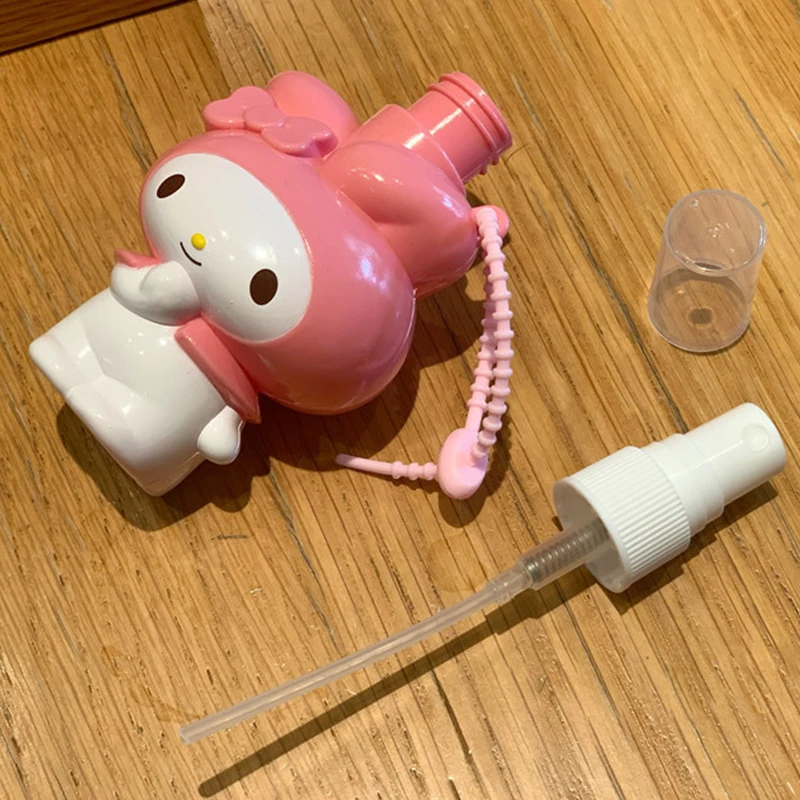 100 مللي سانريو مرحبا كيتي رذاذ زجاجة أنيمي كورومي زجاجات عطر بلدي ميلودي زجاجة مستحضرات التجميل الصغيرة إعادة الملء البخاخة #5