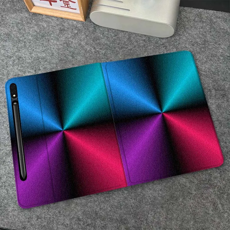 

Блестящий цветной глянцевый чехол для планшетов Samsung Galaxy Tab S10, S9, S8, S7 FE Lite – популярный подарок, мягкий, гибкий, с поддержкой.