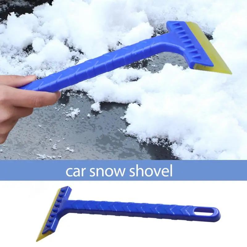 Car Ice Scraper Snow Frost Ice Removal Tool Snow Removal & Frost Remover Window Scraper To Remove Snow Compact Ice Scraper For