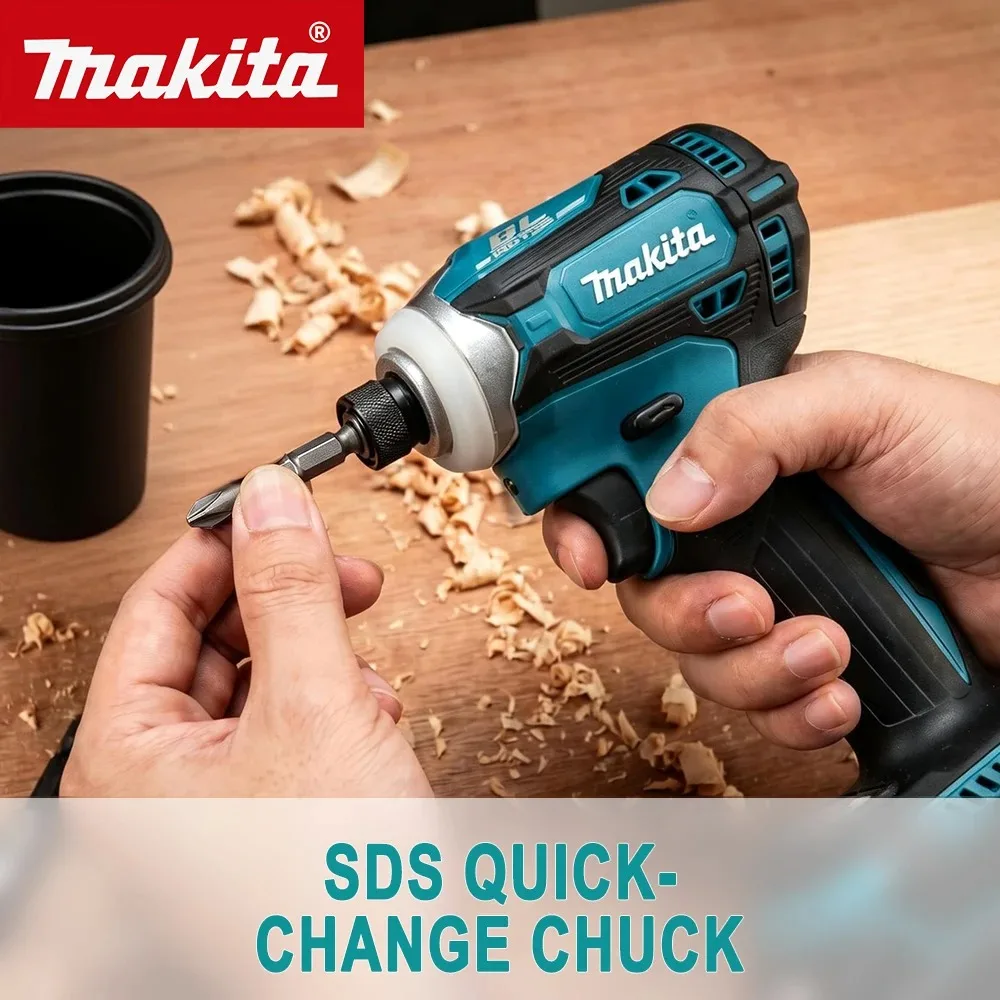 Makita DTD171 18V Brushless Cordless Impact Driver For Wood Construction Assembly Home Repair Projects