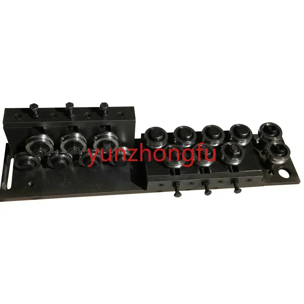 Diameter luar 54., baseplate mesin pelurus kawat baja tahan karat dengan Aksesori mesin pelurus slot V