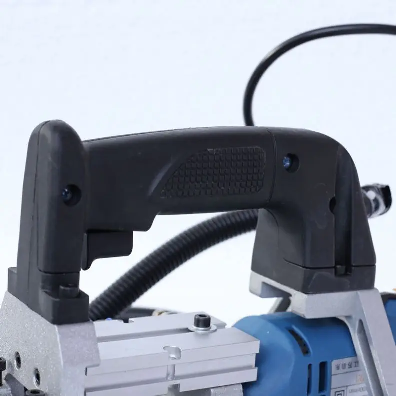 Portable Pneumatic Side Hole Boring Machine, Horizontal Woodworking Driller for MDF Solid Wood Side Drilling