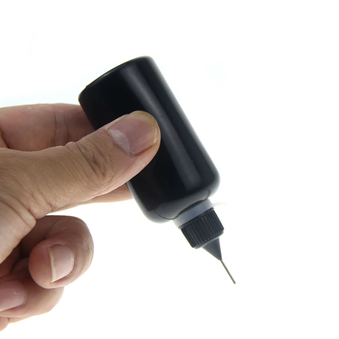 5/10/20/30/50/100ml 플라스틱 짜기 바늘 병 리필 가능한 Dropper 용기 바늘 캡이있는 매니큐어 접착제 잉크 비어 있음!