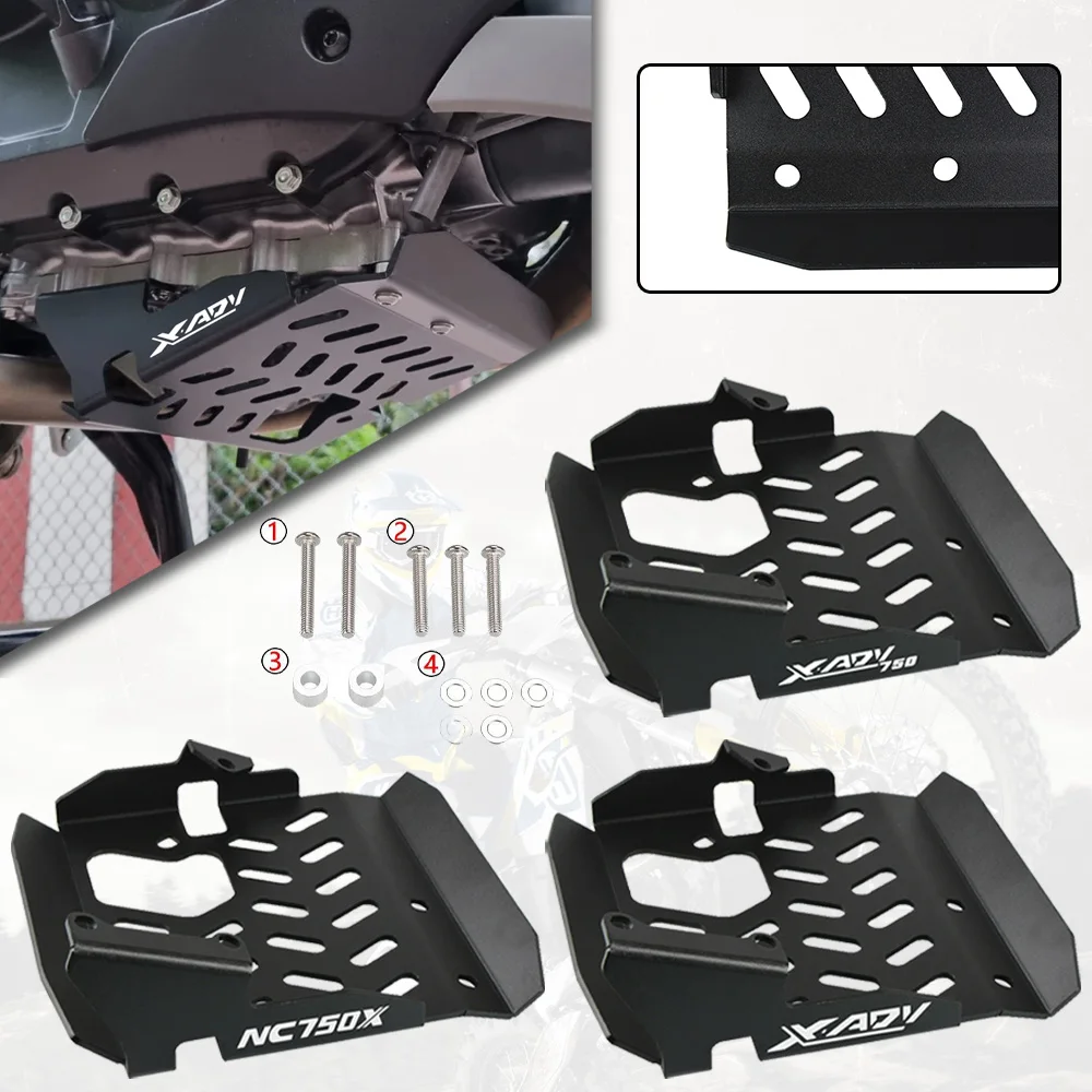 

2023 For Honda X-ADV X ADV XADV 750 2018-2020 2021 2022 Motorcycle Scooters XADV750 Skid Plate Bash Frame Guard protection cover