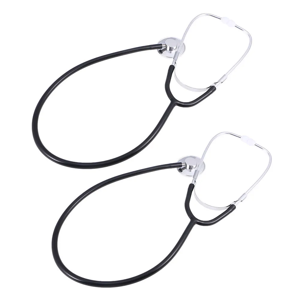 2pcs Portable Stethoscope For Medical Student Nurse Training Tool Kids Learning Hospital Equipment Heart Lung Sound Detection - Image 4