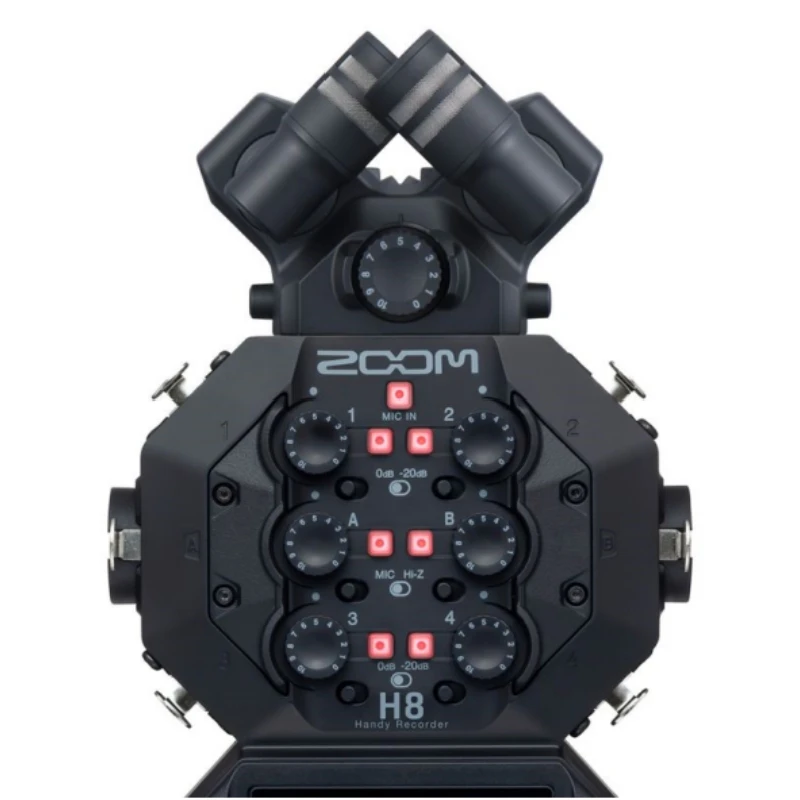 كبسولة ميكروفون أصلية من Zoom XAH-8 لـ ZOOM H8، H5، H6 تعزز صورة ستيريو للتسجيلات