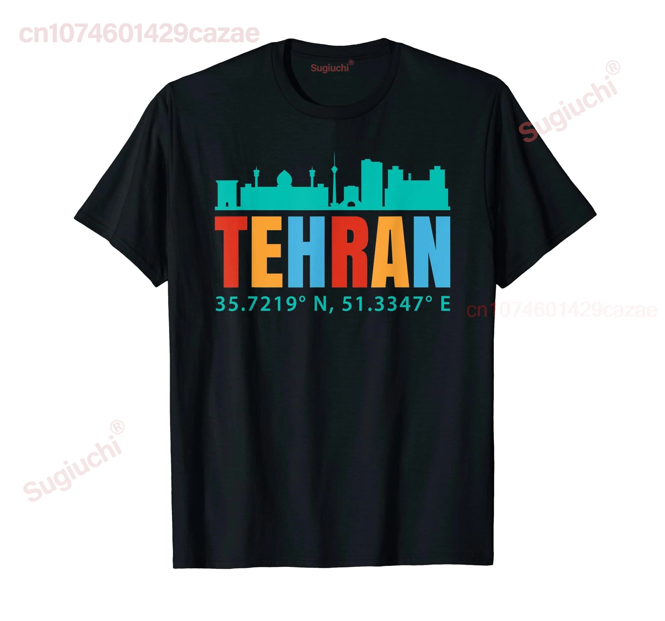 

100% Cotton Beauty Of Tehran T-Shirt MEN WOMEN UNISEX T Shirts Size S-6XL