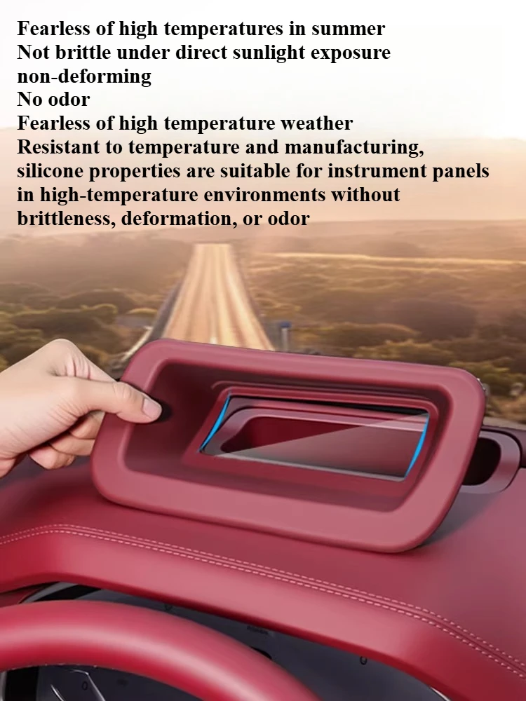 For 2024-2026 GWM Tank 700/Hi4-T/Hi4-Z Central control head up display protective cover HUD dust cover is wear-resistant durable