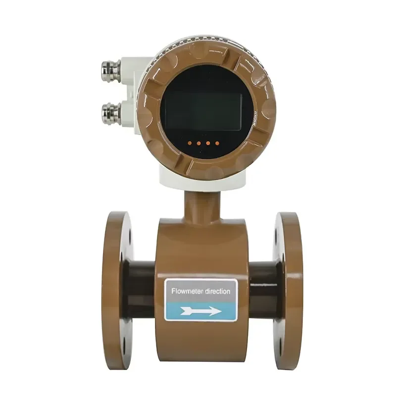 Smart Industrial Electromagnetic Flow Meter (Xilite X-MAG) for Conductive Liquids Clamp-On Connectivity Flange Type