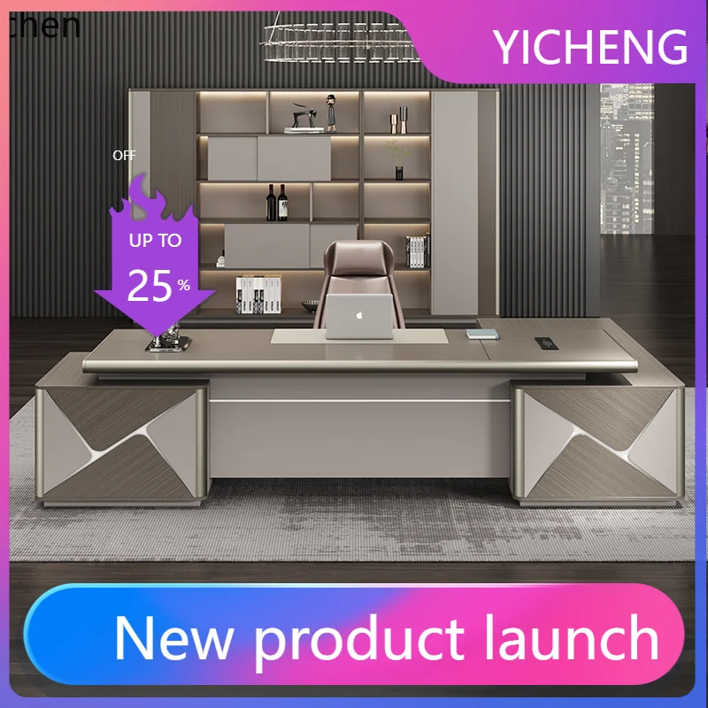 W29 HXL Office Desk High-End Executive Desk Manager Office Desk and Chair Set
