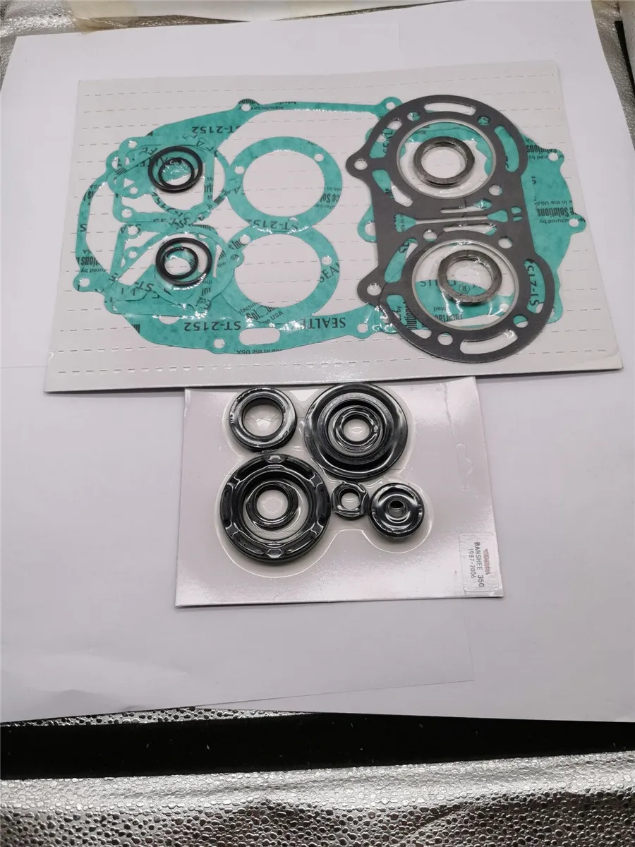 Motor Dichtung Set Mit Öl Dichtungen Komplette Kit für Yamaha Banshee 350 YFZ350 1987-2006 – Detail 5