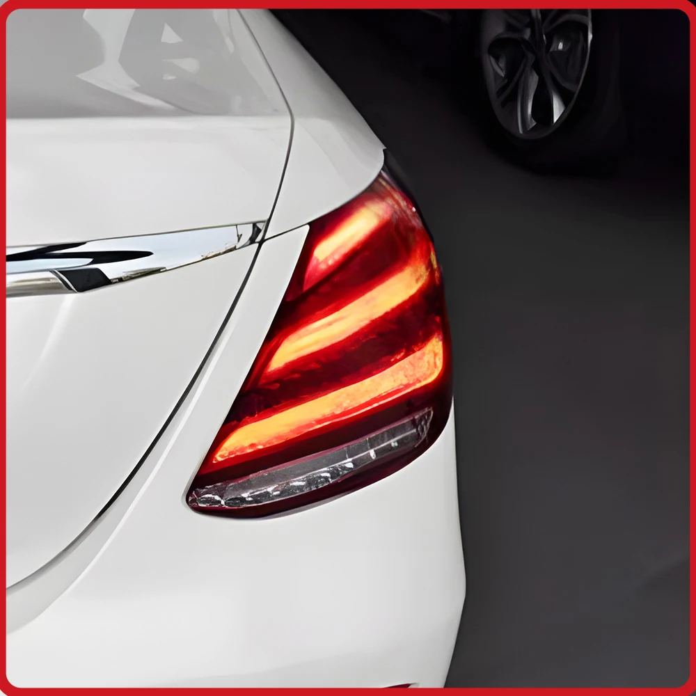For Benz E-Class W213 2016-2020 Taillights Assembly Upgrade LED Startup Effect Streamer Turn Light Plug and Play New Style