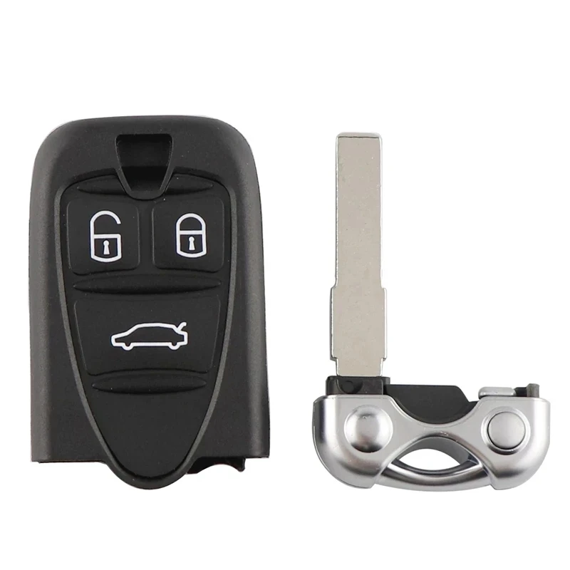 KEYECU 3 przyciski 433 MHz ID46 Chip do Alfa Romeo 159 Brera Spider 2005 2006 2007 2008 2009 - 2011 Key Fob Smart Remote71740257